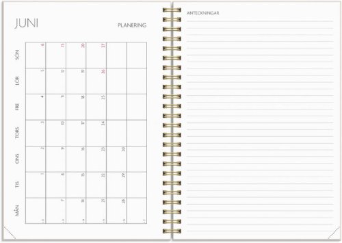 Kalender Study Story A5 blomma 26/27