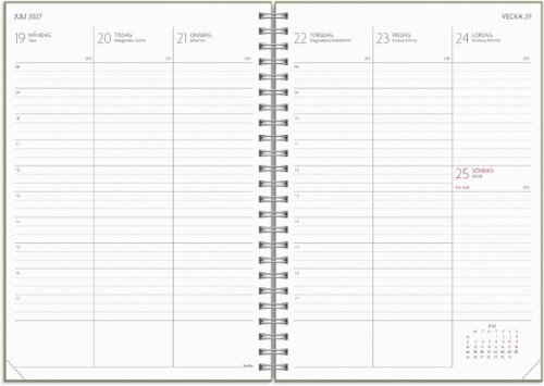 Kalender Study Story A5 blad 26/27