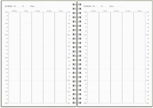 Kalender Study Story A5 blad 26/27