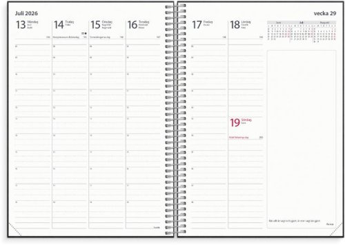 Noteringskalendern f�r l�rare A5 26/27