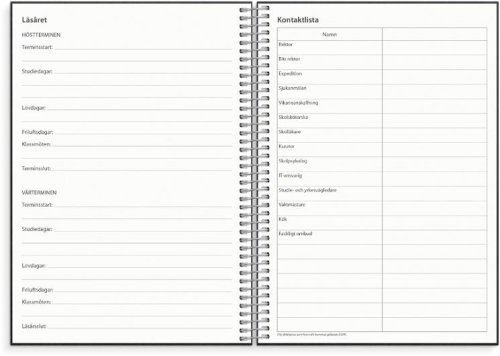 Noteringskalendern f�r l�rare A5 26/27