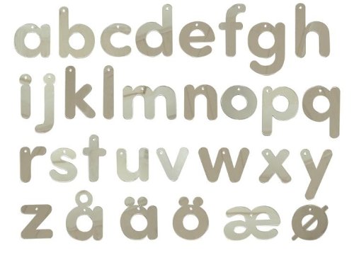 Spegelbokst�ver 7cm 31st