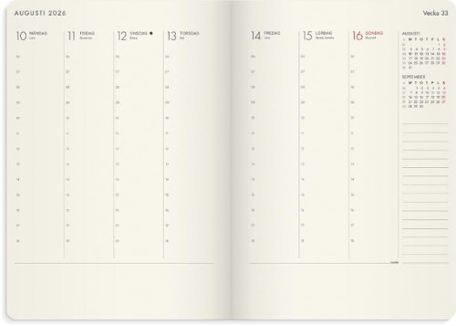 Kalender Agency Forma Deluxe A5 26/27