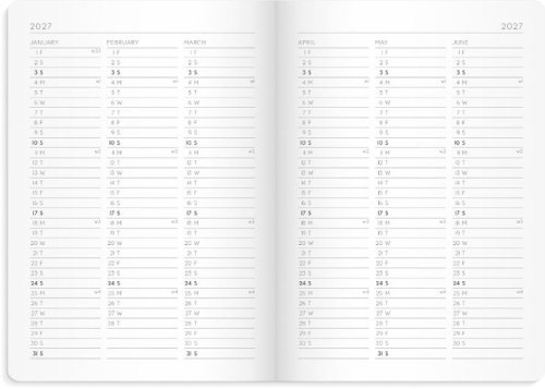 Calendar Monthly Planner 2027 eng. text