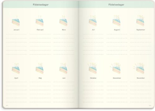 Kalender Dream and do odaterad