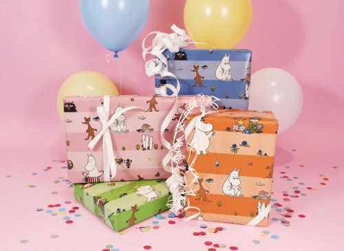 Presentpapper Moomin 70cmx4m