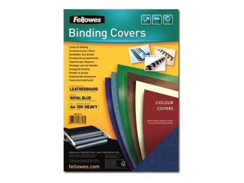 Fellowes Bindningsomslag A4 Bl 100 Pack