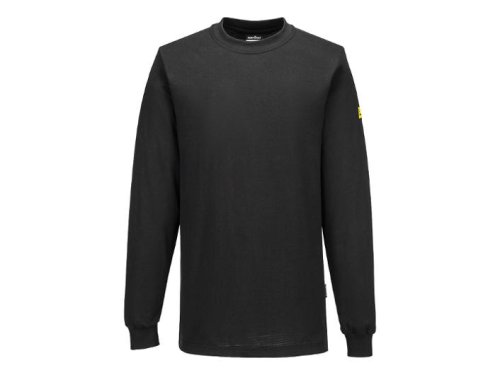 T-shirt L� PORTWEST AS22 ESD svart 2XL