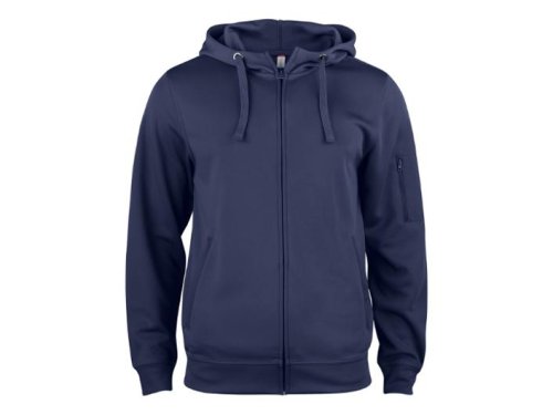 Hoodie zip funktion 021014 marin M