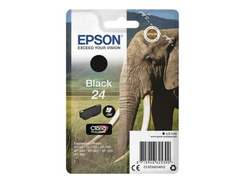 Bläckpatron EPSON C13T24214012 Svart