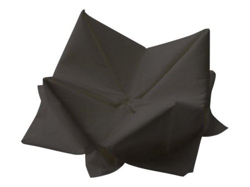 Servett 3-lags 33x33cm svart 125/FP