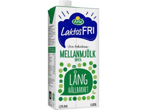 Mjlk ARLA lng hllbarhet laktosf 1L