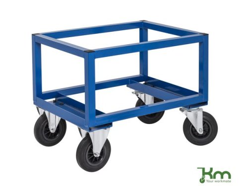 Halvpallvagn fast 1200x800mm bl