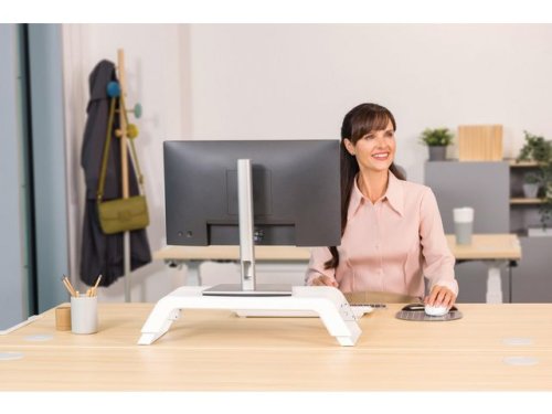 Bildskrmsstll FELLOWES Hana LT vit