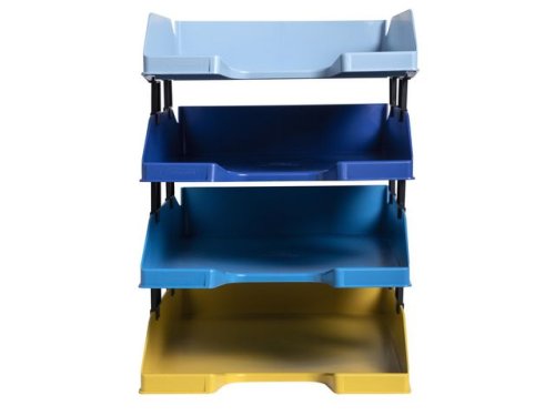 Brevkorg EXACOMPTA BeeBlue A4 4/fp