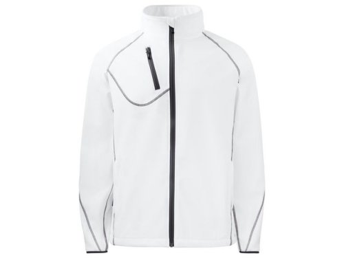 Softshelljacka herr Projob 2422 vit 3XL