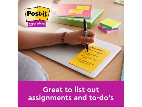 Notes POST-IT SS linjerat 125x200mm 2/FP