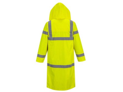 Varselregnrock Hi-Vis 122cm gul kl3 4XL