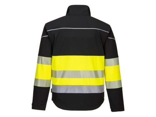 Varselsoftshell 3L PW375 Hi-Vis Kl 1 3XL