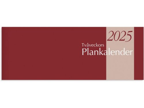 Tvveckors Plankalender 2025