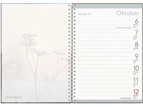 Kalender Ett sknare liv A5 2025