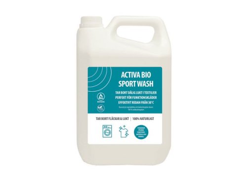 Tvttmedel ACTIVA Bio sport wash 5L