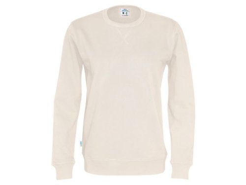 Sweatshirt Crew Neck hr GOTS offwh 4XL