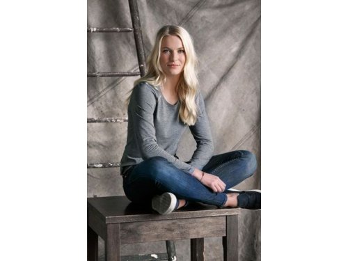 T-shirt lngrmad SW Lily vit 2XL