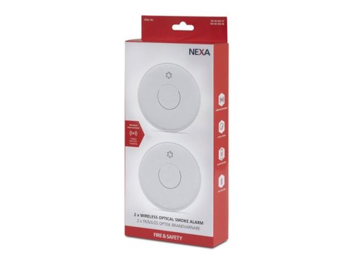 Brandvarnare NEXA trdls optisk 2/fp
