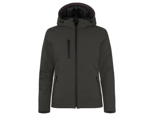 Softshelljacka CLIQUE dam m�rkgr� 2XL