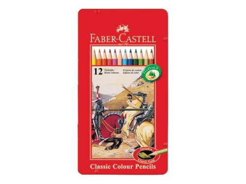 Frgpenna FABER-CASTELL 12 frger
