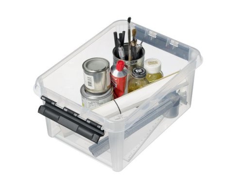Frvaringsbox med lock  1 L