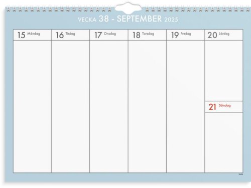 Vggkalender Veckoplan 25/26