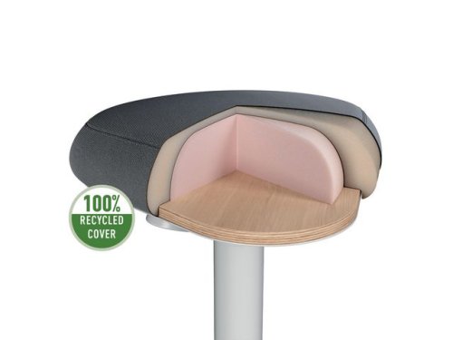 Sittpall LEITZ Ergo ljusgr