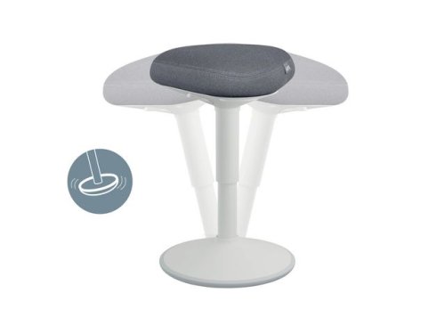 Sittpall LEITZ Ergo ljusgr