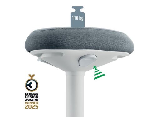 Sittpall LEITZ Ergo ljusgr
