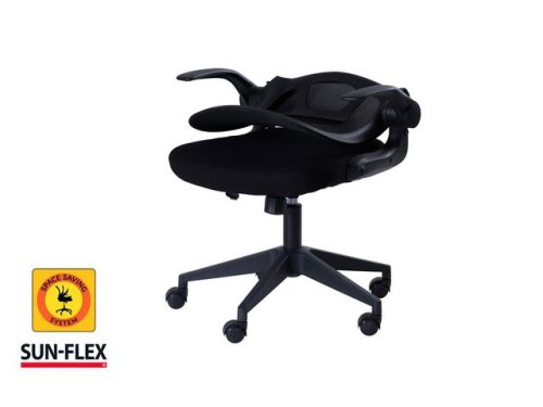 Kontorsstol SUN-FLEX Hideaway svart
