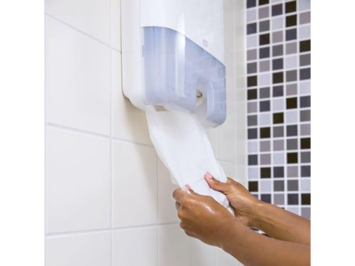 Dispenser TORK H2 Handduk mini vit