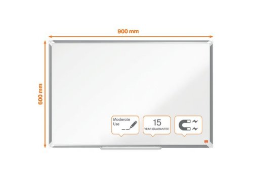 Whiteboard NOBO premium stl 90x60cm