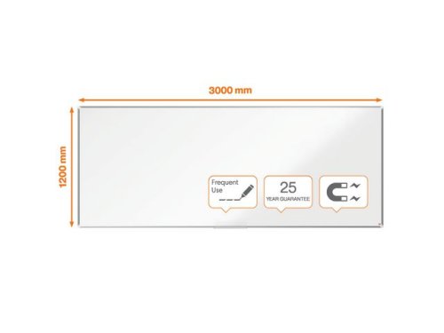Whiteboard NOBO premium emalj 300x120cm