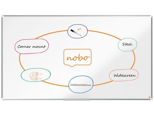 Whiteboard NOBO premium stl 85'
