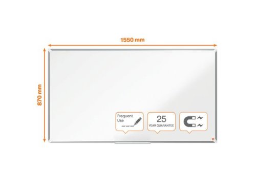 Whiteboard NOBO premium emalj 70'