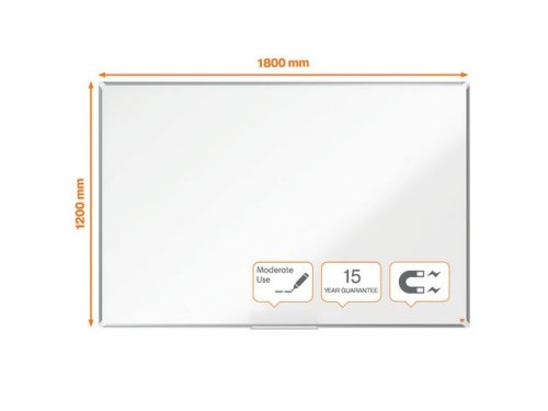 Whiteboard NOBO premium stl 180x120cm
