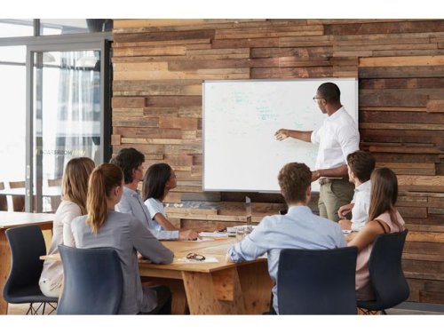 Whiteboard Enamel Magn 120x90cm