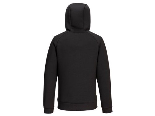 Hoodie halfzip PW DX467 svart M