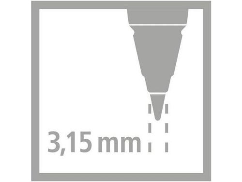 Stiftpenna STABILO barn hger bl