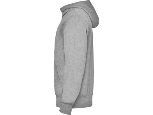 Hoodie zip ROLY Montblanc uni grmel XL