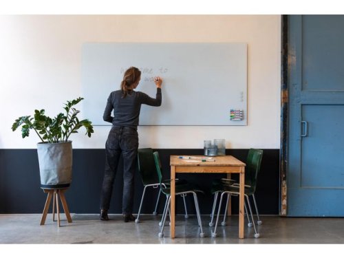 Glastavla LEGAMASTER matt 90x120cm bl