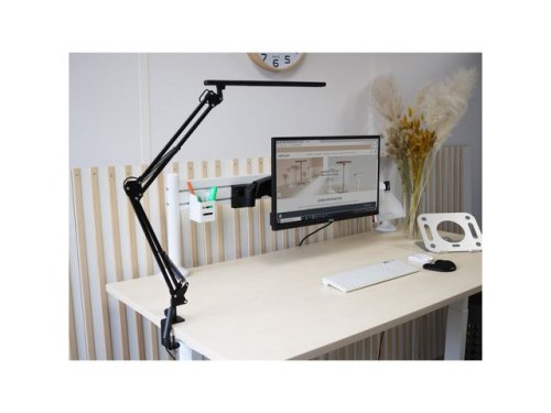 Skrivbordslampa UNILUX Swingo 2.0 Led sv