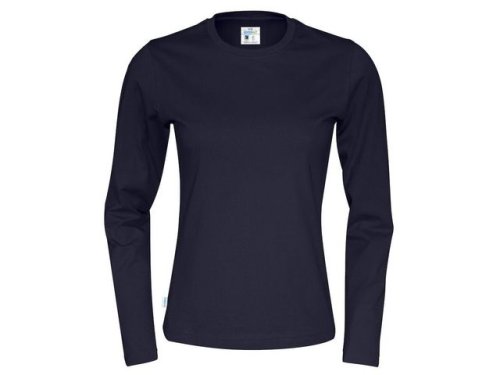 T-shirt L 141019 GOTS dam marin S